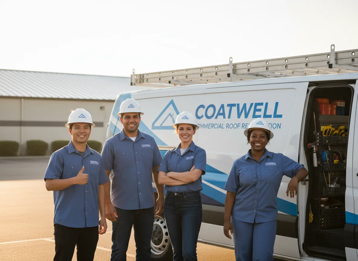 Commercial roof coating company in New Cambria, KS